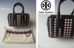 TORY BURCHトリーバーチ*パンチングレザードットバッグ