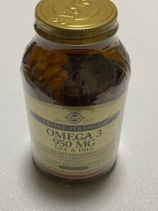 【未開封】SOLGAR オメガ3 DHA EPA トリプル強度 950mg ソフトジェル100錠