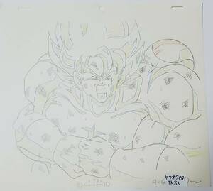 貴重　ドラゴンボールZ　初期のスーパーサイヤ人　孫悟空　フリーザ　原画と修正原画　その３　検)　セル画　鳥山明　