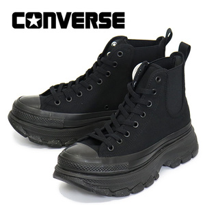 CONVERSE (コンバース) 31310220 オールスター R トレックウェーブ サイドゴア HI ブラック/ブラック CV101 US6.5-25.0cm