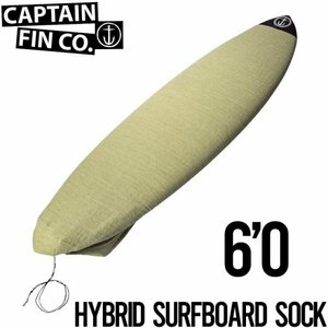 【送料無料】ニットケース サーフボードケース CAPTAIN FIN キャプテンフィン HYBRID SURFBOARD SOCK 6