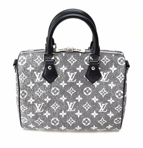 未使用品 LOUIS VUITTON ルイ・ヴィトン 【モノグラム・ジャガードデニム スピーディ・バンドリエール 25 M21464】RFID 箱付 ハンドバッグ