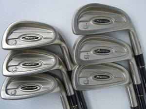 ♪MIZUNO ミズノ メンズ アイアンセット MASTERS 6本組 5-9・P/TECHNOFLEX MW FLEX:SR 右 ※現状品扱い ■１６０