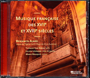HORTUS アラール/Benjamin Alard - 17世紀～18世紀のフランス音楽　4枚同梱可能　5CB00383YBZQ