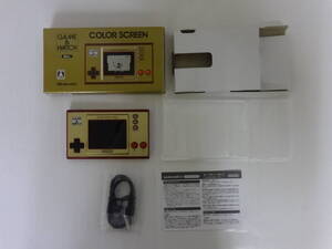 H655 中古 ゲーム 本体 ニンテンドー NINTENDO GAME&WATCH BALL SM-35 COLOR SCREEN 動作確認済 付属完備品