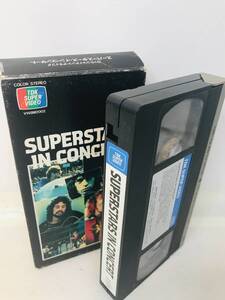 【レア VHS】ロック・ジャイアンツ・ライブ!!ーパー スターズ・コンサート( 紙ケース ) 国内未DVD化/superstars in concert/PINK FLOYD