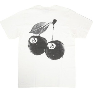 STUSSY ステューシー 24SS CHERRIES TEE WHITE Tシャツ 白 Size 【XL】 【新古品・未使用品】 20800177