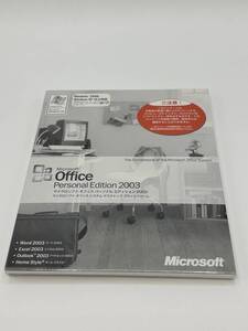 送料無料 新品未開封品 Microsoft Office Personal 2003 （ Word Excel Outlook HomeStyle ）