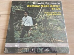 藤原ヒロシ 3LP「Nothing Much Better To Do（Deluxe Edition）」！