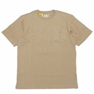 新品 Carhartt カーハート Tシャツ 半袖 ポケット付き K87 DE M