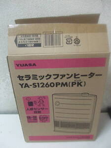 YUASA〈セラミックヒーター　品番：YA-S1260PM（PK)　2013年製〉中古　4　18