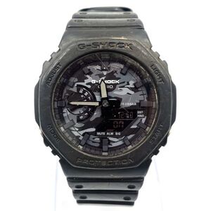 【稼働品】CASIO G-SHOCK カシオ ジーショック メンズ 腕時計 GA-2100CA グレー 2針式 アナデジ 服装小物 アクセサリー 時計 DA0