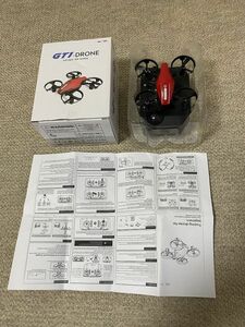 小型ミニドローン GT1-DRONE 100g未満 初心者/こども向け　2.4G クワッドコプター 360° 回転ロール リモート コントロール