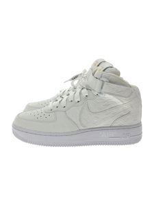 LOUIS VUITTON◆AIR FORCE 1 MID/ハイカットスニーカー/US6.5/WHT/白/レザー/モノグラム/LV