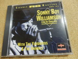 CD輸入盤;Sonny Boy Williamson「Live in England」