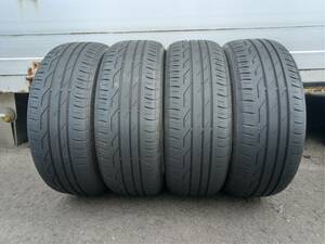 おすすめ残溝あり!!中古夏タイヤ4本set【 BRIDGESTONE ブリヂストン TURANZA T001 205/50R17 89V 】ヴォクシー・ノア・セレナ他