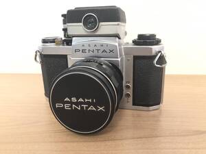 1円スタート ASAHI PENTAX アサヒ ペンタックス SV フィルムカメラ Super-Multi-Coated TAKUMAR 1:3.5/35 METER付き 現状品