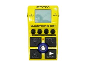 マルチエフェクター ZOOM ズーム MS-200D+ マルチストンプボックス 中古品