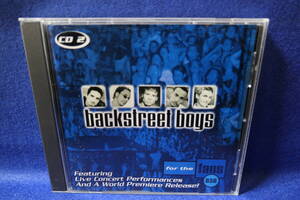 ●送料無料●中古CD● backstreet boys / バックストリート・ボーイズ / for the fans CD2 - LIVE PERFORMANCE & WORLD PREMIERE RELEASE