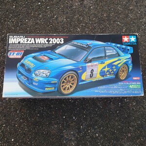 オプション多数組み込み済み　未走行 タミヤ 1/10 スバル インプレッサWRC 2003 （TT-01シャーシー）ITEM 58305 SUBARU IMPREZA WRC 2003　