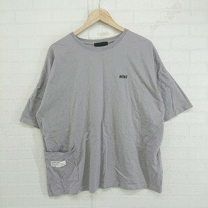 ◇ NUMBER NINE ナンバーナイン 半袖 Tシャツ カットソー サイズ L グレー系 メンズ P