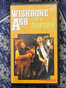  Wishbone Ash / Live At Marquee. VHS 