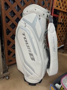 4卍1450【BRIDGESTONE ブリヂストン】キャディバッグ TourB ツアービー 9.5型 中古《美しが丘店・店頭引渡し可》