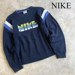 NIKE ナイキ ビッグロゴプリント クルーネック 長袖 スウェット トレーナー