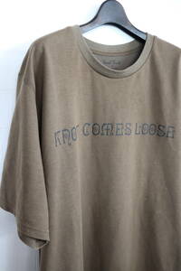 即決 21SS SOUTH2WEST8 S2W8 サウス2ウエスト8 for Pilgrim Surf+Supply 別注 Knot comes loose メッセージプリント テックTシャツ XL