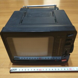 RYUSTAR ポータブルカラーテレビ RE-1005　韓国製　本体のみ　ジャンク　昭和レトロ　ポータブル　レトロ　カラーテレビ　動作未確認