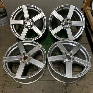 ERST ENKEIホイール 社外外車ホイール 18インチ 18×8J OFF;+38 PCD;108-5H ハブ径;約72mm 傷あり、ガリ傷あり、錆びあり 4本 