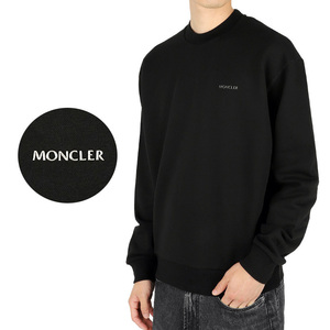 送料無料 55 MONCLER モンクレール 8G00019 80451 ブラック トレーナー スウェット size M