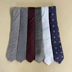 Made in USA ネクタイ6本セット