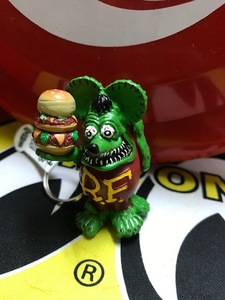 同梱発送OK！ ラットフィンク フィギュア キーリング ムーンアイズ RAT FINK　MOONEYES