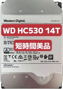 [美品通電時間2000h以下]大容量HDD WD 14TB HC530 3.5インチ