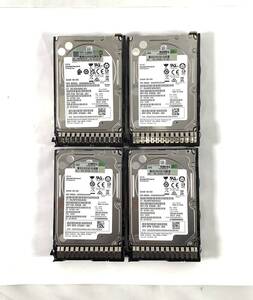 S70109411 HP 600GB 10K SAS 2.5インチ HDD 4点【中古動作品】