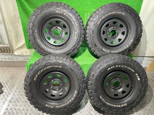 Dotz Dakar Dark 16インチ 7.0J +40 PCD130 5H【265/70R16】BF GOODRICH 2017年製 11分山 夏 オフロードタイヤ付4本セット！メルセデス G用