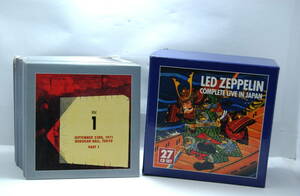 レッド・ツェッペリン　LED ZEPPELIN　COMPLETE LIVE IN JAPAN　27 CD SET　希少　