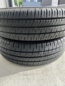 ダンロップ エナセーブ　DUNLOP EC204 155/65/R13 22年製　2本 中古タイヤ　バリ山　バリ溝　全国送料無料