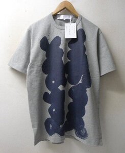 ◆TAO COMME des GARCONS 24ss 新品 タオ コムデギャルソン DAICHIRO SHINJO アート Tシャツ グレー サイズM TM-T０２１ 定価２８６００円