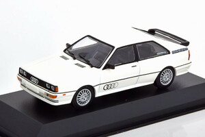 ミニチャンプス 1/43 アウディ クワトロ 1980 ホワイト マキシチャンプス Minichamps 1:43 Audi Quattro white Maxichamps Collection