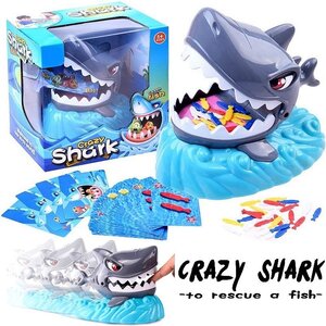 クレイジーシャーク パーティーゲーム CrazyShark ワニワニパニック系 シャークアタック サメパニック テーブルゲーム 　