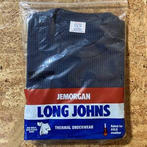 JEMORGAN LONG JOHNS サーマル 長袖 Tシャツ M ネイビー