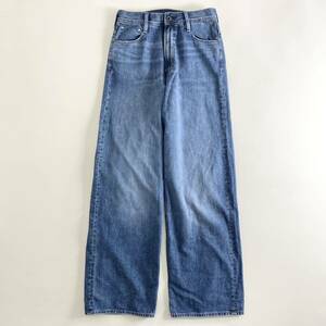 Be20 G-STAR RAW ジースター ロウ STRAY ULTRA HIGH STRAIGHT JEANS ハイウエスト ワイドストレート デニムパンツ W28 メンズ 紳士服