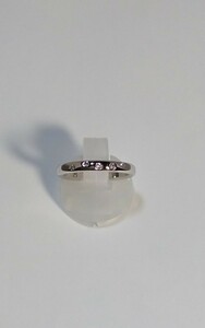 Pt950ダイヤリング！0.05ct.。「STAR JEWELRY(スタージュエリー)」。 