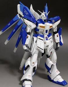 完成品 MG 1/100 RX-93 Hi-νガンダム　ver.ka ハイニューガンダム 改修 塗装　完成品