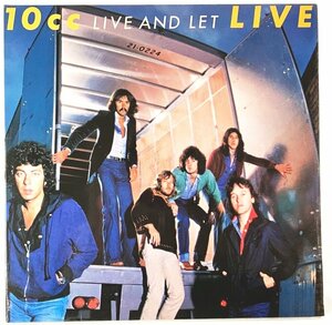 【中古】10CC LIVE AND LET LIVE リヴ アンド レット ライヴ 邦題 10CCインコンサーオ LP 2枚組 レコード 6641-698 輸入盤 20240908