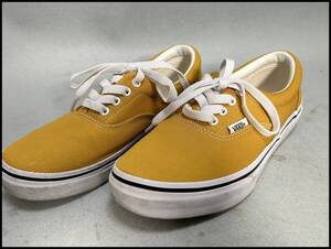 ★VANS スニーカー V95CLA イエロー 23.5cm USED品★