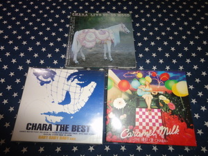 CHARA『BABY BABY BABY~』+『CARAMEL MILK』+『LIVE~』初回盤3枚