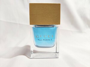 【ほぼ未使用】【送料無料】GUCCI グッチ Pour Homme II プールオム 50ml プールオムツー プールオム2 プールオムⅱ オードトワレ EDT 